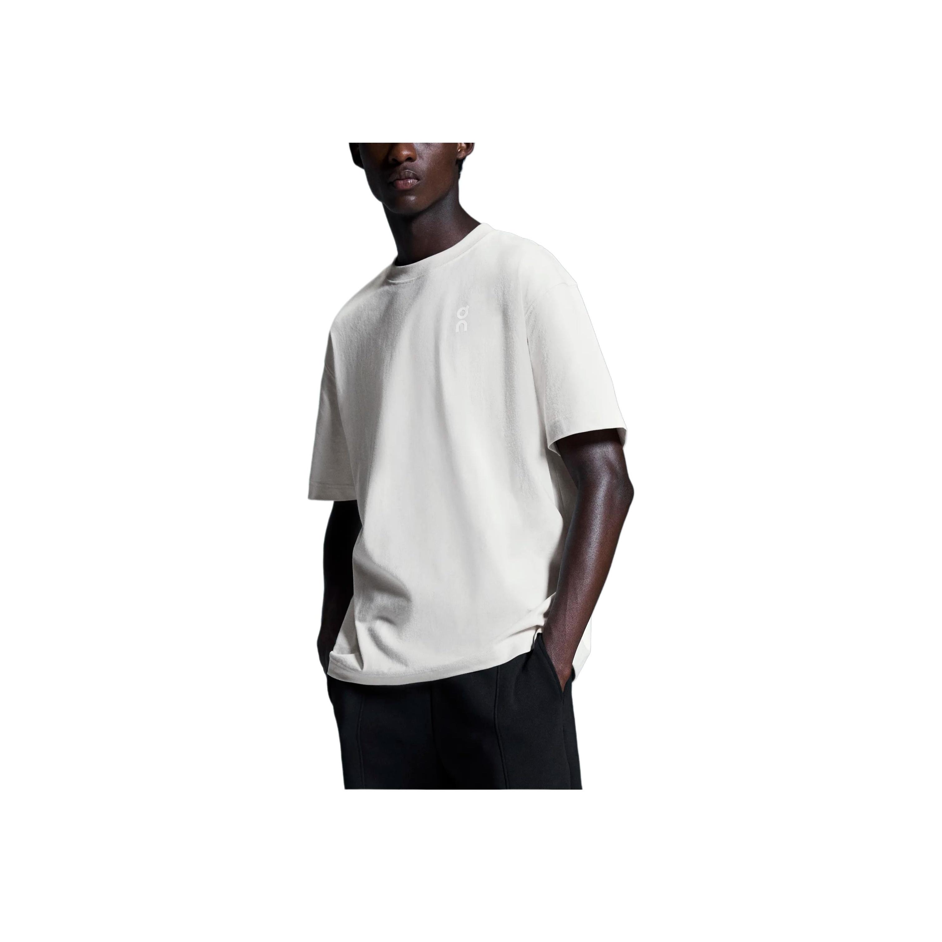 

Мужская футболка с круглым вырезом, удобная, повседневная, свободного кроя, с коротким рукавом, топы, серебристый 1ME10050296 XL