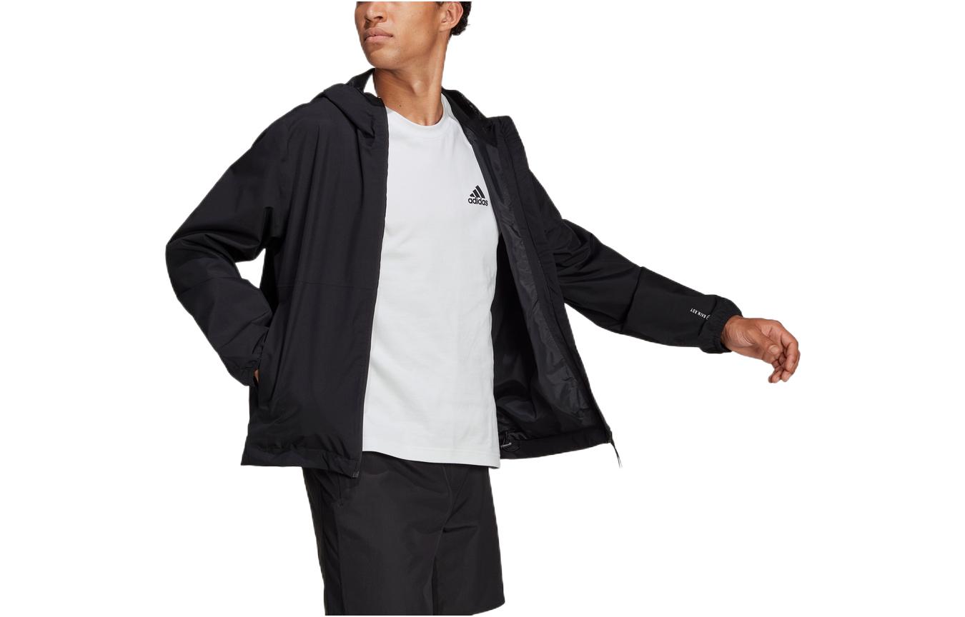 

Adidas Jackets Men s Black Hooded Moderate Other H50971 S