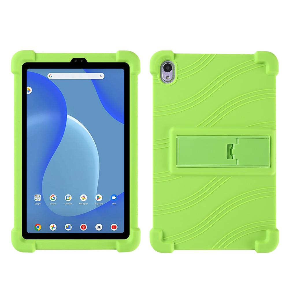 For Walmart Onn 7 inch Tablet Gen 4 (2024) Silicone Case with Kickstand Rugged Protective Cover