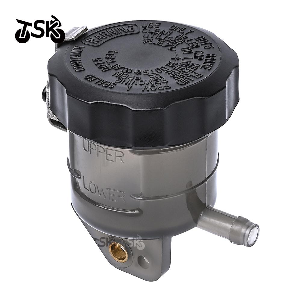 Motorcycle Universal Brake Master Cylinder Brake Fluid Reservoir For Suzuki For Kawasaki Brake Oil Tank Upper Pump Oil Cup