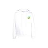 Off Logo Printed Drawstring Hoodie OMBB097S23FLE0040184
