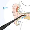 Double Silicone Soft Head Rotary Screw Earpick Ear Picking Tool Massage Ear Cleaner Earscoop Rod