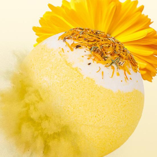 100G Dried Flowers Salt Bath Bombs Rose Chamomile Lavender Ocean Essential Oils Fizzies Ball Dry Skin Moisturizing Aromatherapy Shower