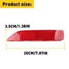 Left Driver Side Rear Reflector Bumper Light Tail Lamps For Honda CRV CR-V 07-09