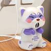 Gifts Animal Shaped Summer Hanging Cup Hair Dryer Rechargeable Adjustable Cartoon Cat Fan Three Wind Speeds Mini Fans