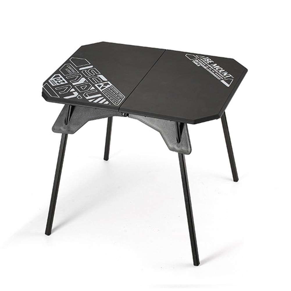 Ultralight Dual Purpose Table Outdoor Camping Portable Table Folding Abs Desktop and Aluminum Stand with Storage Bag
