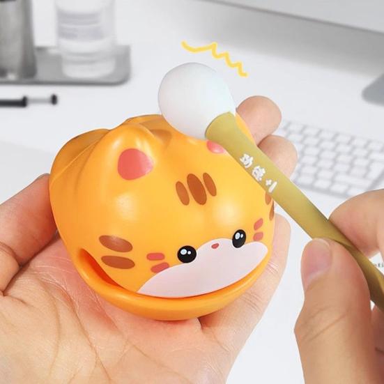 

Игрушка деревянная рыба с изображением животных из мультфильма и молотком для детей и взрослых, для снятия стресса, медитации, успокаивающего ударного инструмента в виде дзен-барабана