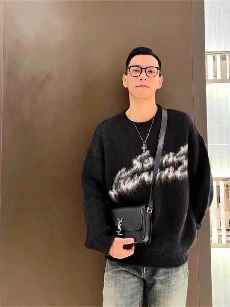 Ys Trendy Unisex Mohair Sweater - Autumn/Winter Collection