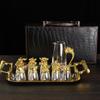Zodiac Crystal Baijiu Shot Glass & Decanter Gift Set