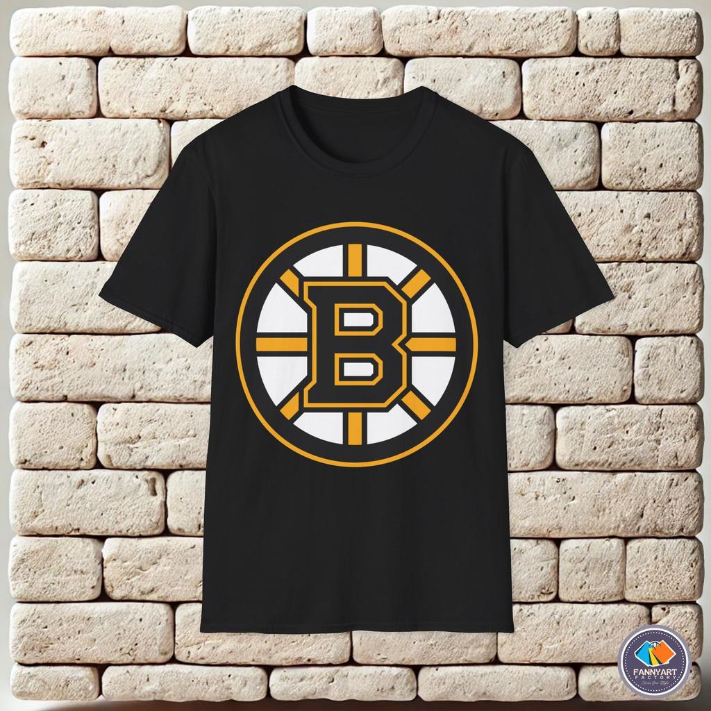 Boston Bruins NHL Club Logo Symbol Unisex T-Shirt