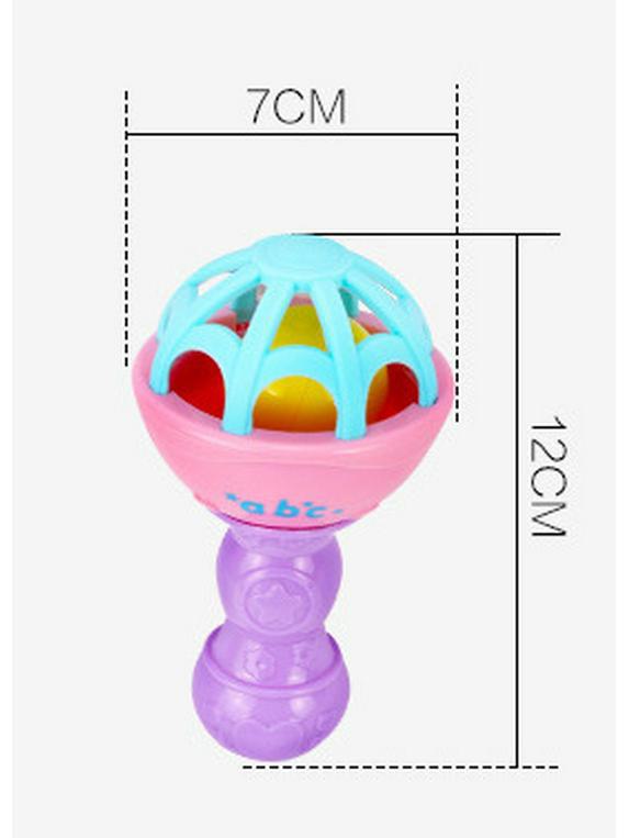 Sonaglio e giocattolo da afferrare per neonati, 6-12 mesi, per l'educazione precoce e i puzzle