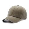 Washed Coated Pure Color Baseball Cap Vintage Retro for Women Sun Protection Old Denim Washed Cotton Duck Hat