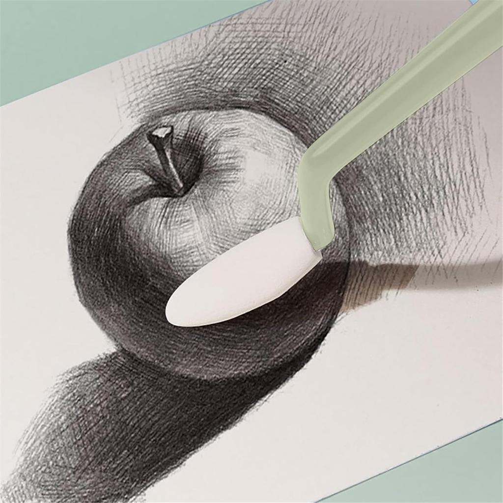 A613P 46pc Art Blending Stump Sketch Drawing Tools, Double Headed Drawing Art Blender Pencil Sketch Scraper Tools for Blending