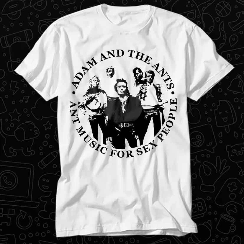 Adam And The Ants Music For People Poster T Shirt 397 XL