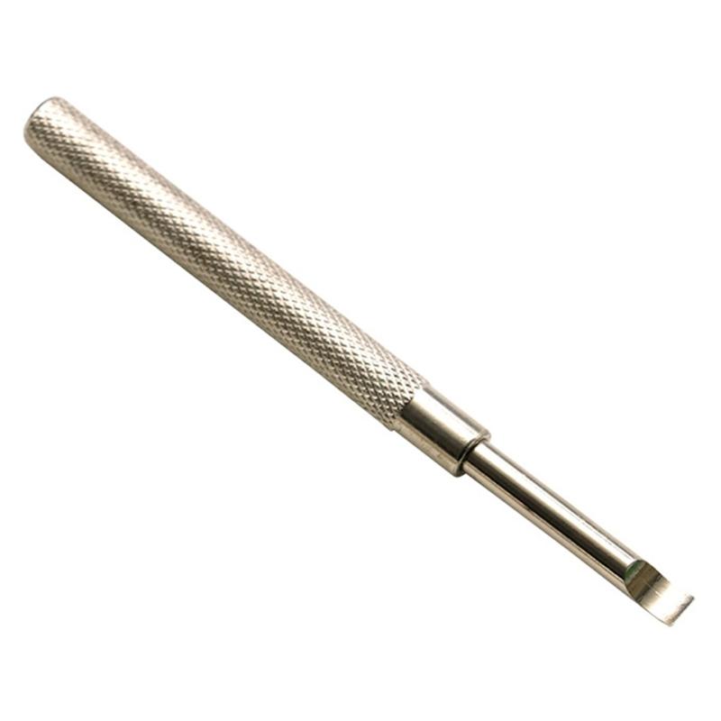 Carbon Steel Watch Back Cover Removal Tool Set of 2 Nonslip Grip Watchmaker Prying Levers for Delicate Watch Repairs