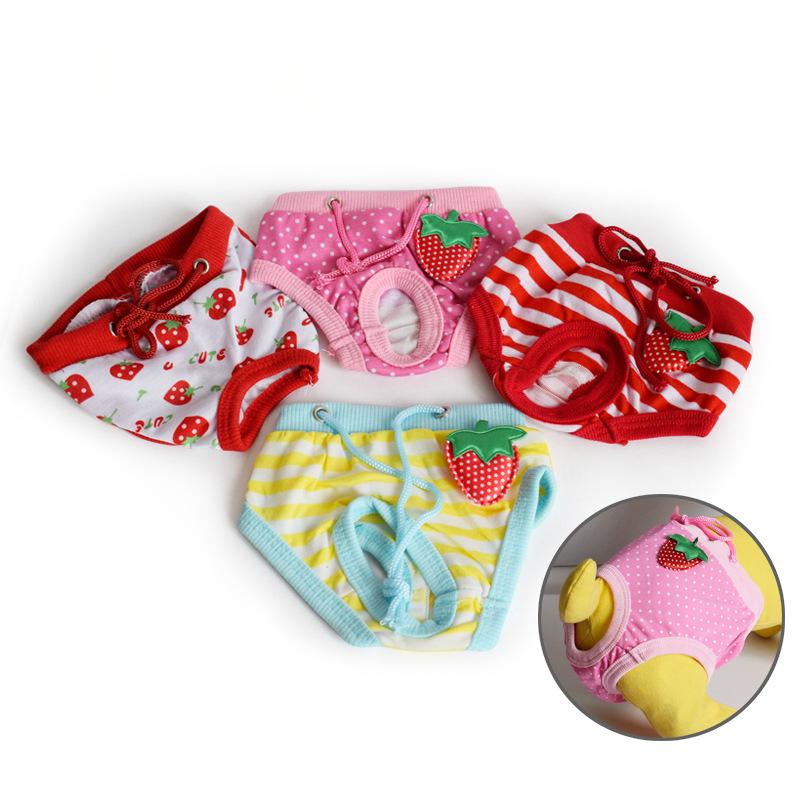 

Female Canine Menstrual Panties Pet Cute Panties Dog Estrous Pants Teddy Anti-Harassment Pants