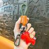 New Fashionable Leather Woven Rope, Money Soon, Keychain Cartoon Cute Car Key Chain Bag Pendant Wholesale