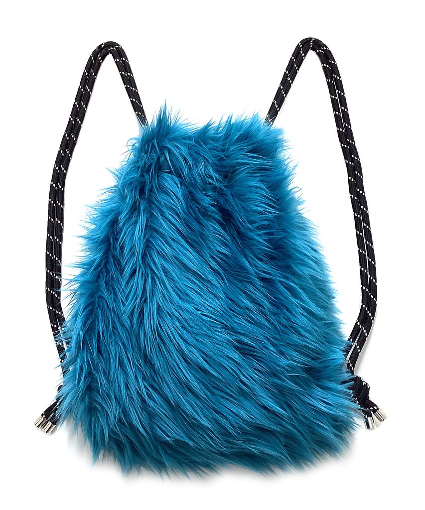 Other-Worldly Ribbon Gym Sack [Blue Fur]