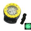 50M Underwater Diving Compass Luminous Dive Wrist Compass Waterproof Navigation Tool with Elastic