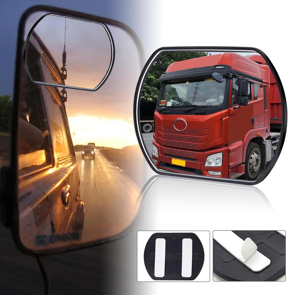 Aoling Truck Auxiliary Mirror, Curved Surface, Side Mirror, Auxiliary Mirror, Auxiliary Mirror, Rear Viewing,