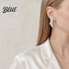 Lightweight Earrings 1 Pair Leaf Stud for Women Irregular Everyday
