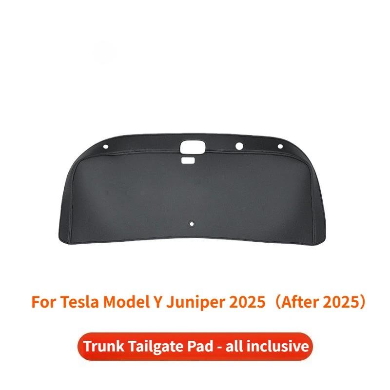 Anti Kick Pads for Tesla Model Y Juniper 2025 Whole Car Nappa Leather Interior Decoration Rear Seat Backrest Mats Accessories