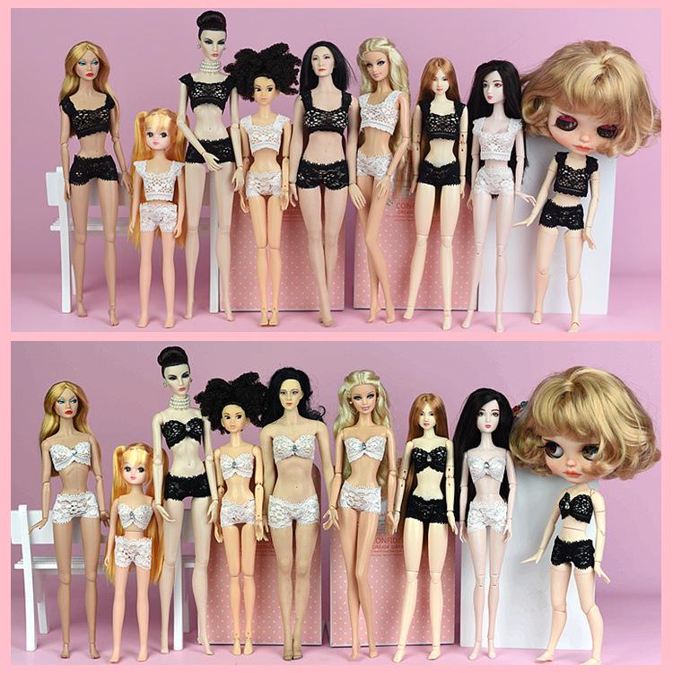 30cm 6-Point Supermodel Doll with Xinyan Lace Underwear and Dress-Up Clothes