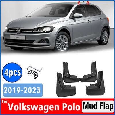 Akcesoria samochodowe do volkswagena VW Polo aw6 mk6 błotniki błotnik błotniki błotniki osłony błotników Splash przód tył 4 sztuk