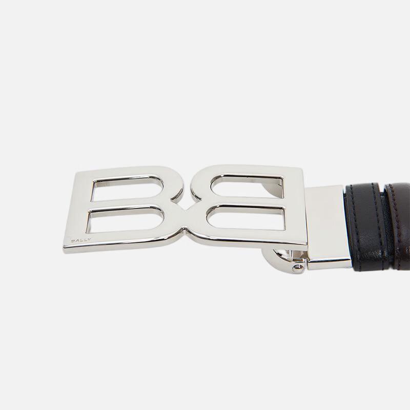 BALLY Men's Fashion Reversible Leather Belt