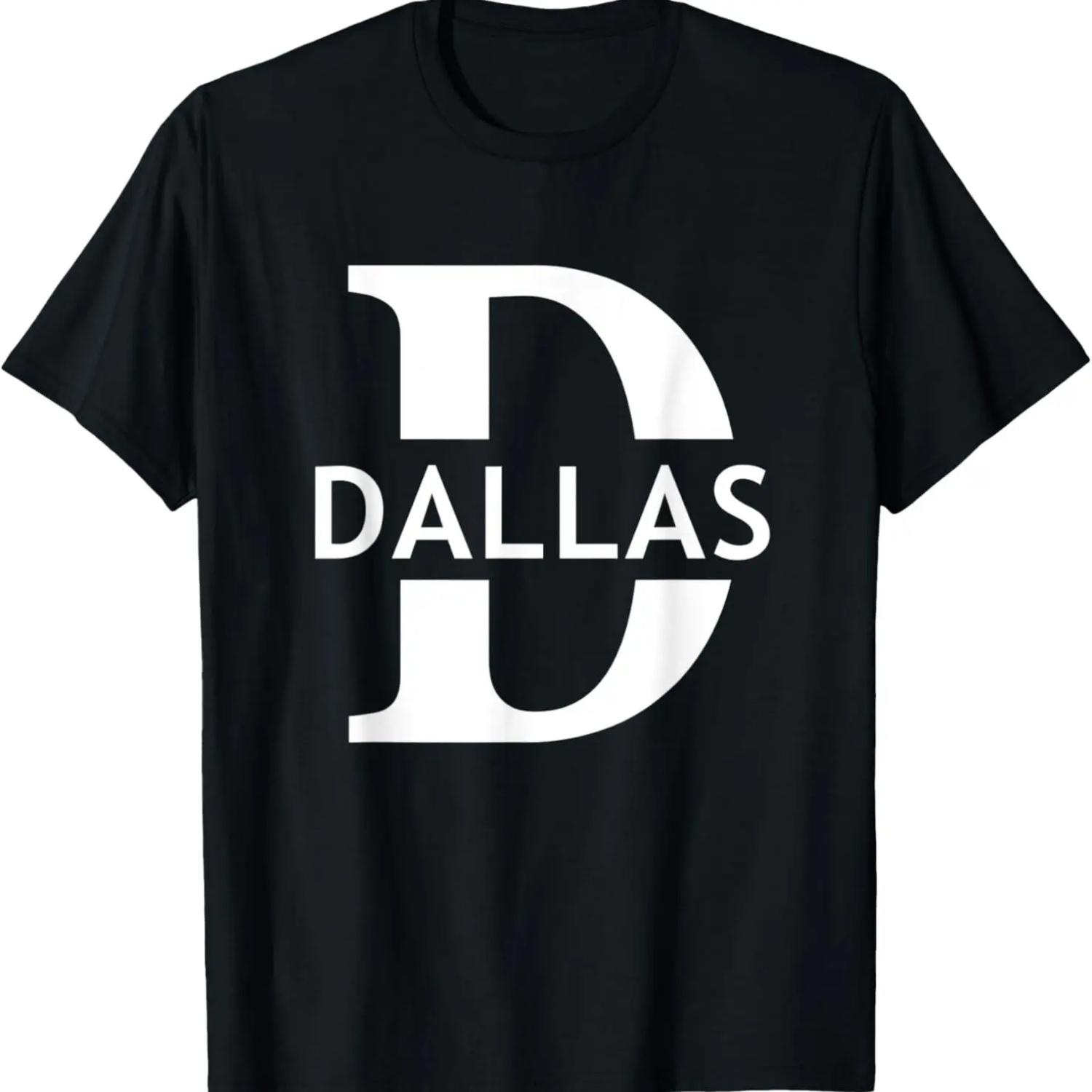 Dallas Texas Big D T-Shirt S чёрный