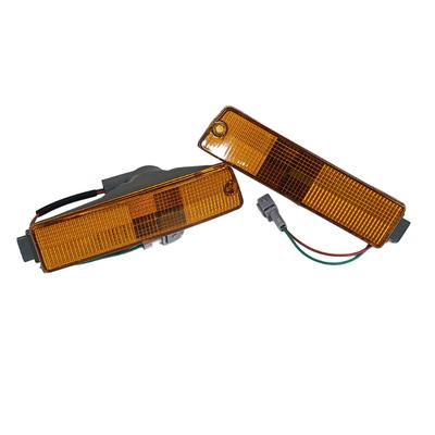 Amber Big Bumper Turn Signal Light For VW Volkswagen Golf Jetta MK2