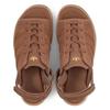 IH6633 Adidas Gazelle Bold Sandals Preloved Brown Gold Metallic (Women's)