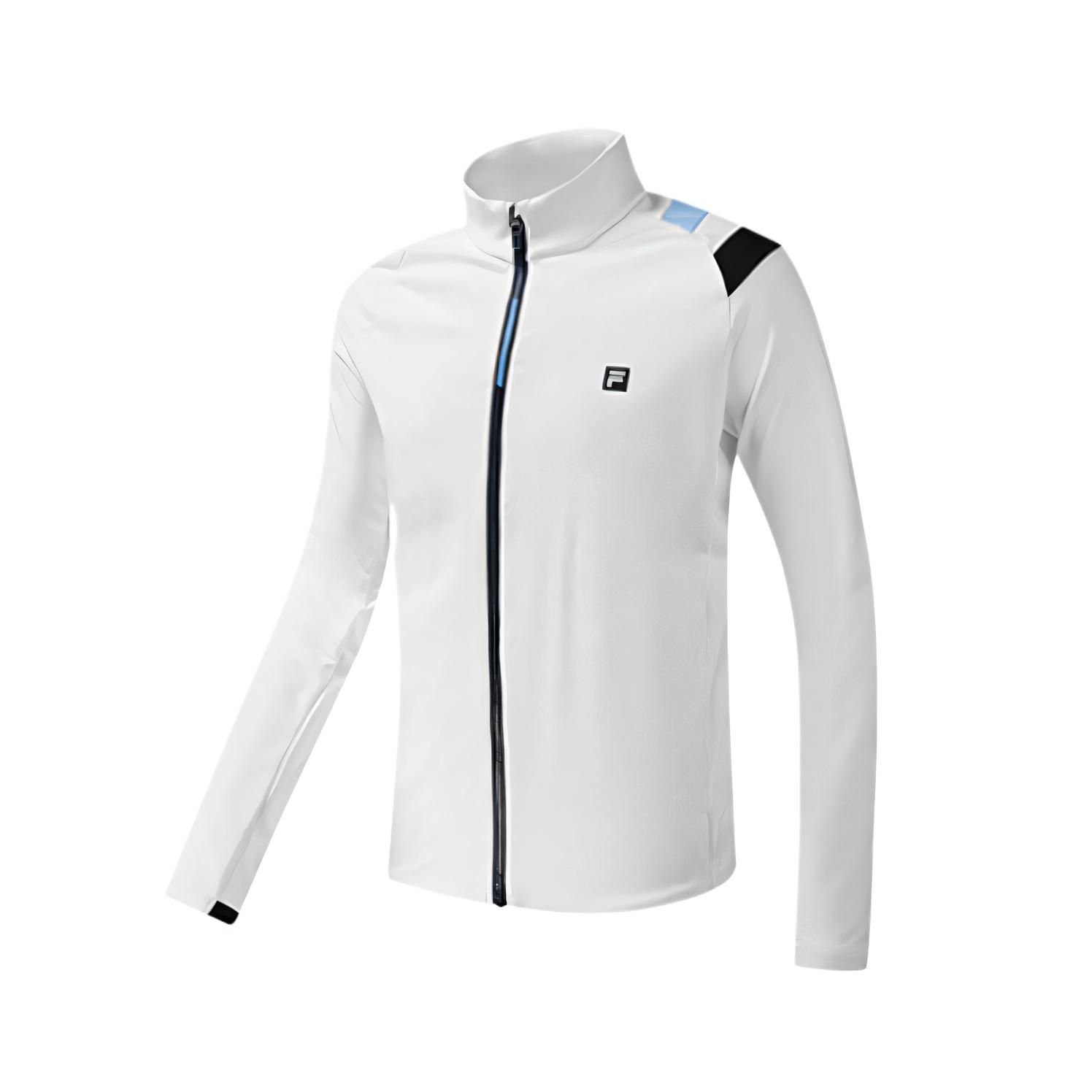 

Fila Гольф Удобная Высококлассная Минималистичная Однотонная Куртка Мужская Куртка Нефритово-Белая A11M115504N-WT L