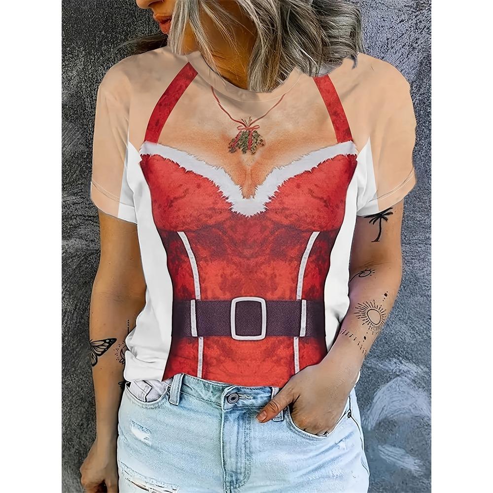 New Summer Ladies Short Sleeve T Shirt Spotted Printed Short Sleeve Casual T Shirt Ladies Elegant Loose T Shirt Fashion Clothing