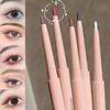 Ultra-fine Gel Eyeliner Pencil Rose Brown Under Eye Liner Pen Waterproof Matte Aegyosal Lying Silkworm Quick Drying Eyes Makeup