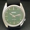 SEIKO AUTOMATIC VINTAGE JAPAN MENS GREEN COLOR DIAL WATCH a701576-5