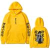 Anime Demon Slayer Serpent Hashira Iguro Obanai Graphic Hoodie Men Women Oversized Sweatshirt Men's Cartoon Streetwear