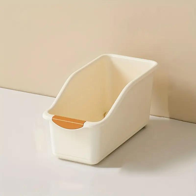 Cabinet Organizer with Wheels Large Storage Bins Adjustable Shelves Narrow Spaces Multi Use Kitchen Home Organization Box