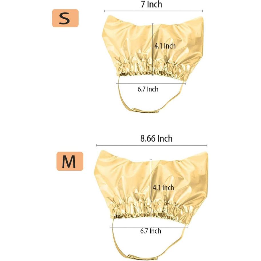 Pet Supplies Cat and Dogs Bathing Waterproof Cap,Pet Shower Caps, Waterproof Adjustable Long Rubber Band Pet Dog Earmuffs for Washing Cat, Gift for