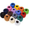 16 Roll Embroidery Thread Set - Assorted Colors Cotton Floss for Cross Stitch and Craft Projects, Ideal for Home Gift Making and Diy Embroidery