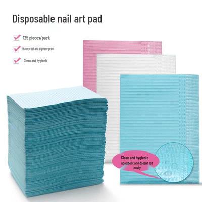 Einweg Manikürtischmatte Tuch - 125 Blatt/Packung Wimpernpapier Reinigungswerkzeug