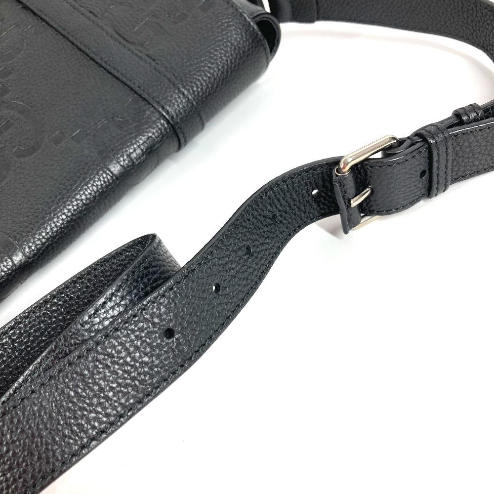 GUCCI  760234  GG JUMBO MD Jumbo GG Medium Messenger Bag Crossbody Shoulder Bag