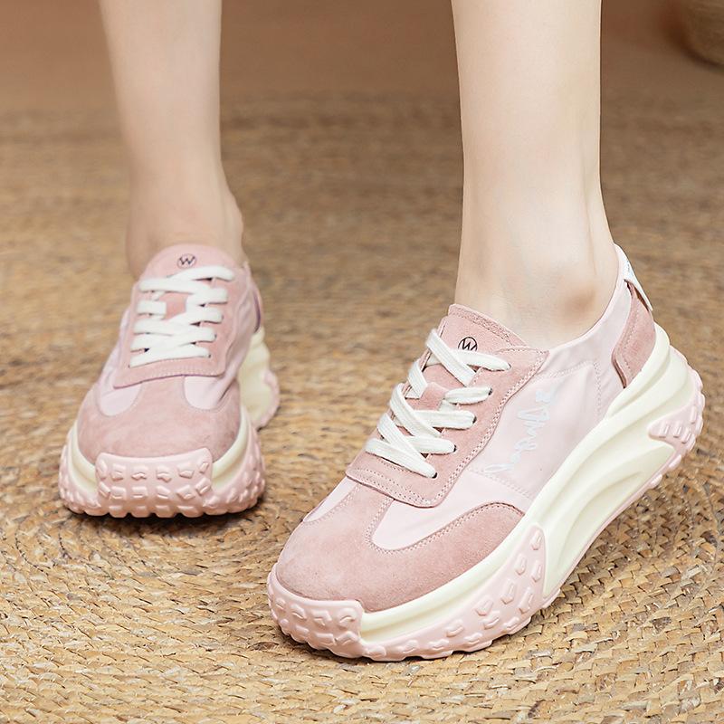 Versatile ballet training shoes women's summer platform dad shoes breathable sports and leisure shoes Forrest Gump women's shoes customization