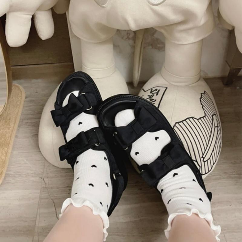 Fashion 2025 New Summer Fashion Butterfly-knot Peep Toe Heeled Sandals Velcro strap Women Sandals Temperament Lovely Sandals