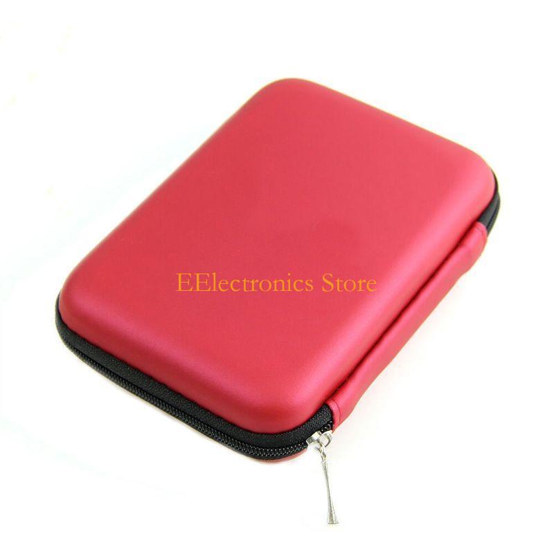 

B03C For 2.5 USB External for WD HDD Hard Disk Drive Protect Hand Carry for Case Cov червоний
