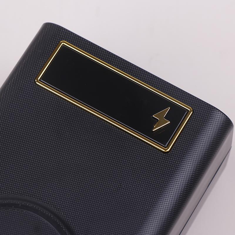 D21 21X18650 Battery Case Welding Free Power Bank Case Pd With Light 18650 Battery Charge Box Detachable Portable Diy Shell