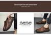 Plus Size Men's Ultra-fiber Hand-stitched Casual Shoes: Trendy Low-top Style (Sizes 45-48)