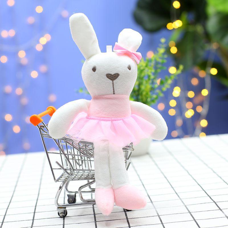 

Плюшевая игрушка Зайчик с цветами Кукла Зайчик Любовь Милый Зайчик Прямые продажи Подарок 27 cm weighs 0.042kg