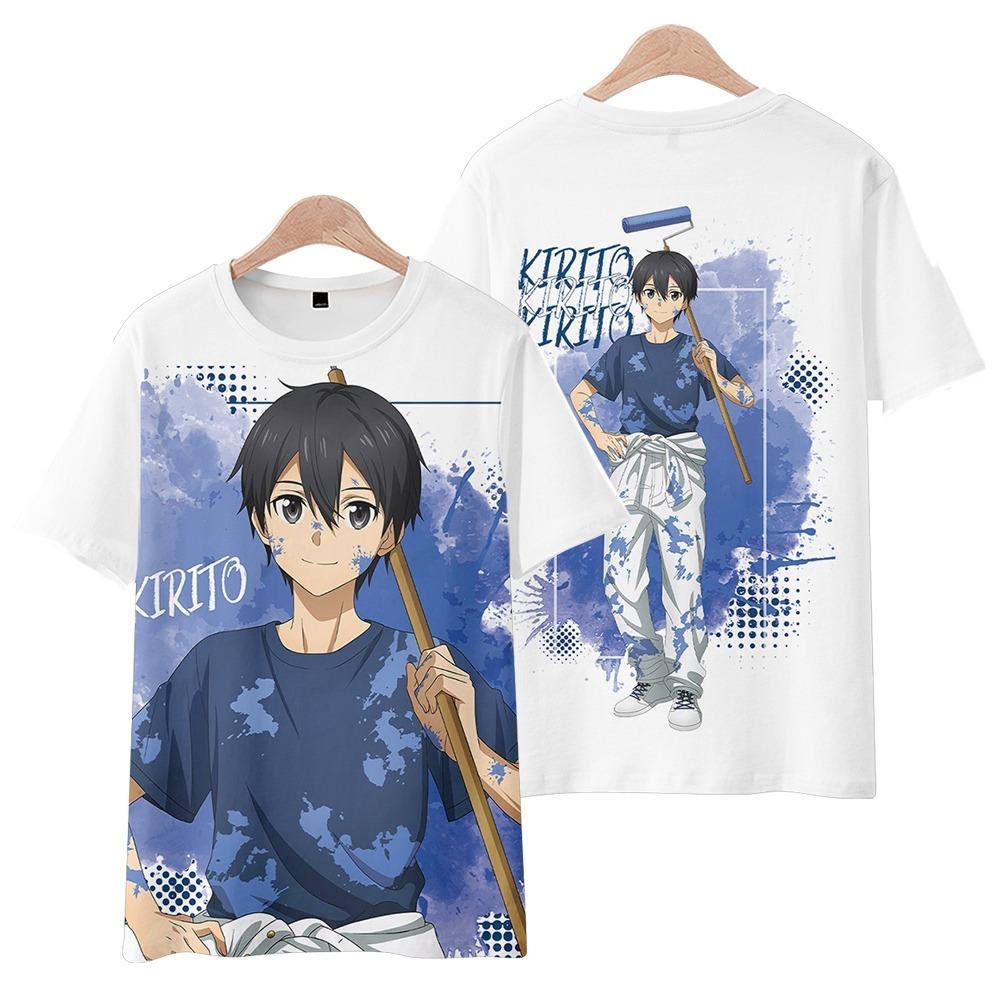 Sword Art Online AnimeT-Shirts Men Women Tee Shirt Short SleeveT Shirt Plus Size Tops