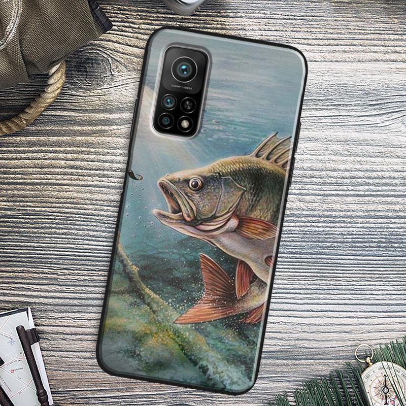 Fish Fishing Cover For Xiaomi 14T 11T 12T 13T Pro 13 14 15 Ultra POCO X7 Pro X3 X5 F5 F6 M6 X6 Pro Case